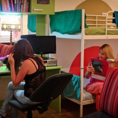 Hostel Budapest Center Стандартный номер с различными типами кроватей фото 14