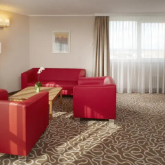 Orea Hotel Pyramida 4* Люкс повышенной комфортности разные типы кроватей фото 3