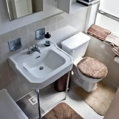Отель Amazing 2bed 2 bath near the Grove США, Лос-Анджелес - отзывы, цены и фото номеров - забронировать отель Amazing 2bed 2 bath near the Grove онлайн ванная фото 2