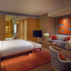 Отель Park Hyatt Guangzhou 5* Стандартный номер с различными типами кроватей фото 3
