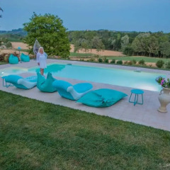 Отель Bed & Breakfast Villa "Piemonte" Тильйоле бассейн фото 3