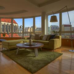 Апартаменты Franciscan Garden Apartments Прага бассейн