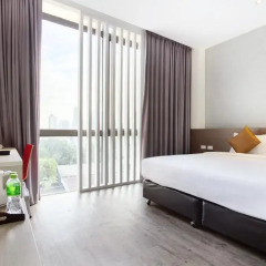 Отель D Varee Xpress Makkasan 3* Стандартный номер фото 9
