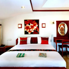 Отель Lipa Lodge Beach Resort 3* Улучшенный номер с двуспальной кроватью фото 3