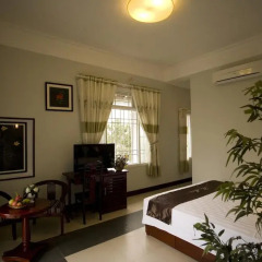 Отель The Moon Villa Hoi An 2* Номер Делюкс с различными типами кроватей фото 13