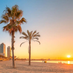 Hotel SB Icaria barcelona пляж