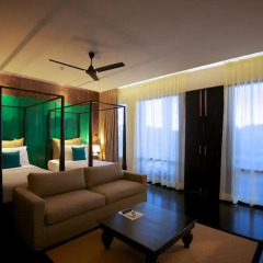 Отель Jetwing Yala 5* Улучшенный номер с различными типами кроватей фото 4