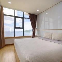 Апартаменты Sunrise Ocean View Apartment Студия с различными типами кроватей