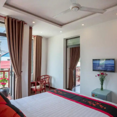 Отель An Bang Beach Dolphin Homestay Hoi An 2* Номер Делюкс с двуспальной кроватью фото 3