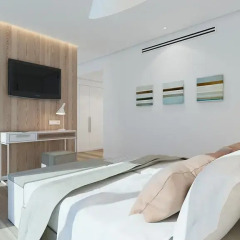 Отель Aparthotel Ponent Mar Апартаменты Премиум с двуспальной кроватью фото 2