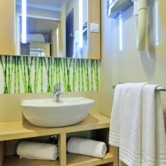 Hotel Rebro 3* Стандартный номер с разными типами кроватей фото 10