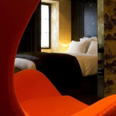 Отель Hôtel du Petit Moulin 4* Номер Делюкс с различными типами кроватей фото 20