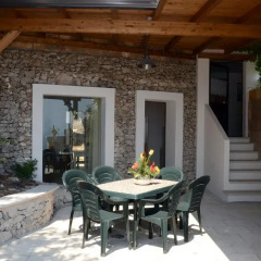 Отель Casa Vacanze La terrazza Гальяно дель Капо питание