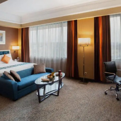 Hotel Ciputra Semarang 4* Номер Делюкс с различными типами кроватей фото 4