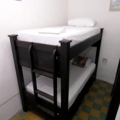 Отель Hostal Pajara Pinta Кровать в общем номере с двухъярусной кроватью фото 3
