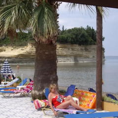 Marias Beach Hotel пляж