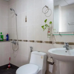 Sky Center Hostel Кровать в общем номере с двухъярусной кроватью фото 14
