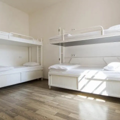 Отель Equity Point Prague Кровать в общем номере с двухъярусной кроватью фото 17