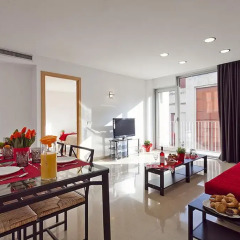 Отель Charmsuites Nou Rambla Апартаменты с различными типами кроватей фото 17