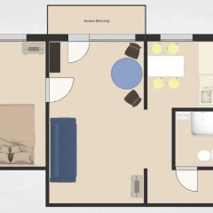 Апартаменты LOFT78 на Шаумяна 53 удобства в номере