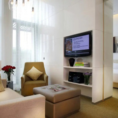 Отель Grand Copthorne Waterfront 4* Улучшенный номер с различными типами кроватей