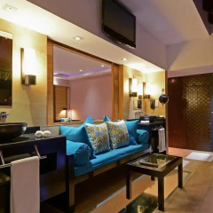 Отель Adaaran Prestige Vadoo 5* Вилла с различными типами кроватей фото 4