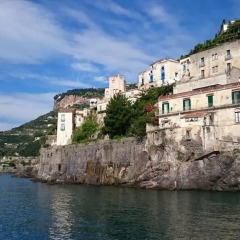 Отель Case Vacanze Costa D'Amalfi Минори приотельная территория