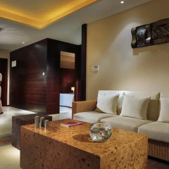 Отель Serenity Coast All Suite Resort Sanya 5* Улучшенный люкс с различными типами кроватей фото 4
