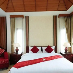 Отель Bhumlapa Garden Resort 3* Вилла Делюкс с различными типами кроватей фото 8