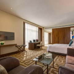 Отель Rosh Rayhaan by Rotana 5* Номер категории Премиум с различными типами кроватей фото 3