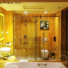 Отель Guangzhou Ming Yue Hotel Китай, Гуанчжоу - отзывы, цены и фото номеров - забронировать отель Guangzhou Ming Yue Hotel онлайн ванная