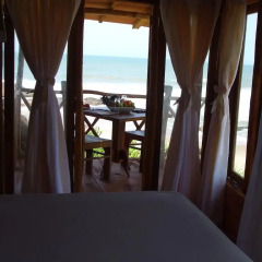 Отель Kirinda Beach Resort Шри-Ланка, Тиссамахарама - отзывы, цены и фото номеров - забронировать отель Kirinda Beach Resort онлайн балкон
