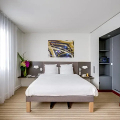 Отель Novotel Suites Paris Montreuil Vincennes 4* Улучшенный люкс с различными типами кроватей фото 10