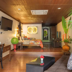 Отель Tropica Bungalow Resort 3* Семейный номер Делюкс с различными типами кроватей фото 3