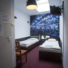 Hostel Flamingo Кровать в общем номере с двухъярусной кроватью фото 14