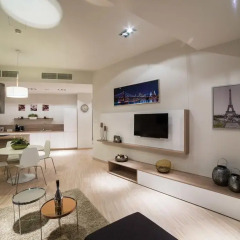 Апартаменты 40th+ Floor Luxury Apartments in Sky Tower Люкс с различными типами кроватей фото 8