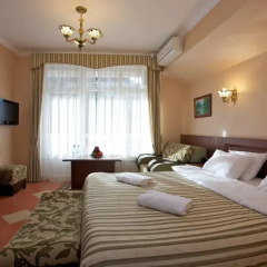 Гостиница Роза Ветров 4* Улучшенный номер двуспальная кровать фото 6