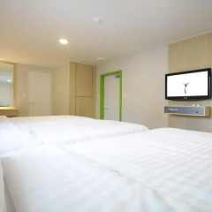 Hotel Sleepy Panda Streamwalk Seoul Jongno 3* Стандартный номер с различными типами кроватей фото 10