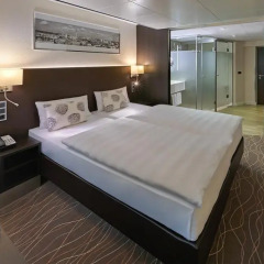 Отель Park Inn by Radisson Berlin Alexanderplatz 4* Стандартный номер двуспальная кровать фото 3