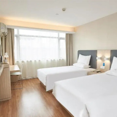 Отель Hanting Express Shanghai Bund Middle Jiangxi road комната для гостей фото 3
