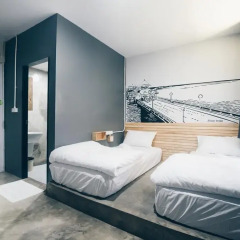 Bed Hostel Номер Делюкс двуспальная кровать фото 2