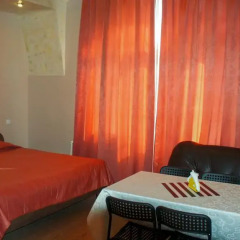 Hotel na Turbinnoy 3* Семейная студия с двуспальной кроватью