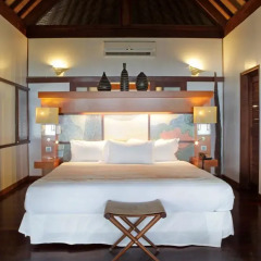 Отель Sofitel Moorea la Ora Beach Resort 5* Бунгало Luxury с различными типами кроватей фото 5