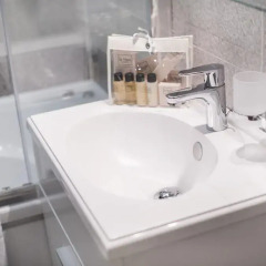 Гостиница Де Пари 4* Стандартный номер разные типы кроватей фото 12