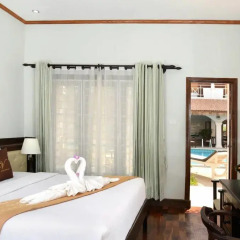 Vansana LuangPrabang Hotel 3* Стандартный номер с различными типами кроватей фото 3