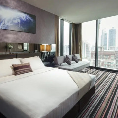 Отель The Continent Bangkok by Compass Hospitality 4* Представительский номер с различными типами кроватей фото 6