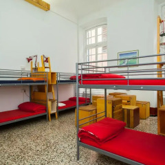 Ostellin Genova Hostel Кровать в общем номере