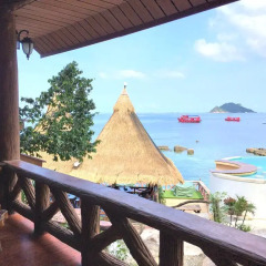 Отель DD Hut Koh Tao 3* Улучшенный номер с различными типами кроватей фото 2