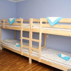 Hostel Legko Pospat Кровать в мужском общем номере