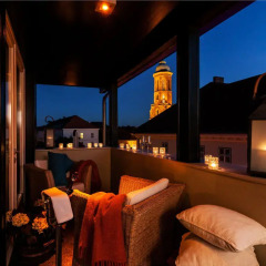 Отель Baltazar Budapest 4* Стандартный номер с различными типами кроватей фото 3